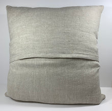 Load image into Gallery viewer, Firegrass stripe  contact print contact dyed cushion cover
